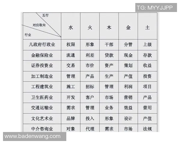 体育培训行业的五行属性分析与发展趋势探讨